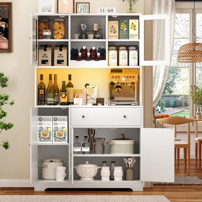 Partition Buffet Cabinet Multifunctional Storage Cabinets Suitable