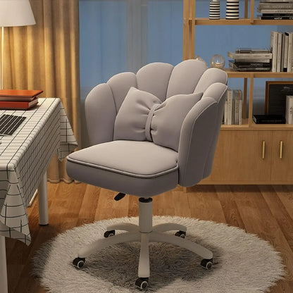 Lovely Petal Desk Chair Office Chair, Modern Fabric Butterfly Chair