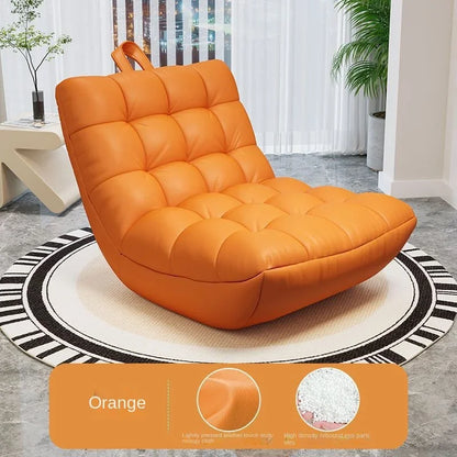 LazySofa Single Sofa Chair, Convertible Leisure Bed for Small