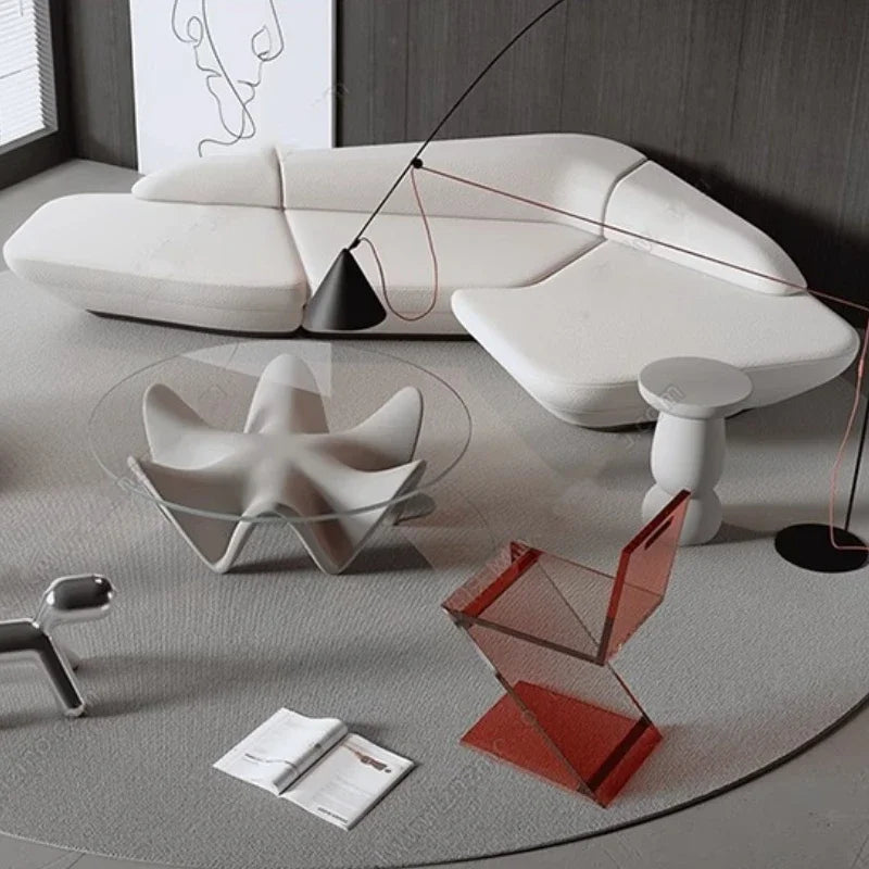 Gaming Curved Sofa Reception Modern Designer High Quality Room