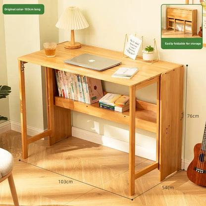Foldable Computer Desk Home Desktop Desk Simple Desk Bedroom