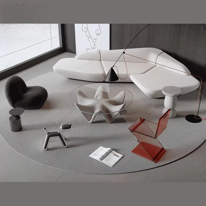 Gaming Curved Sofa Reception Modern Designer High Quality Room