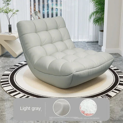 LazySofa Single Sofa Chair, Convertible Leisure Bed for Small